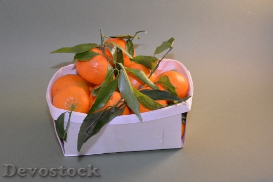 Devostock Mandarins Fruit Basket Fruit
