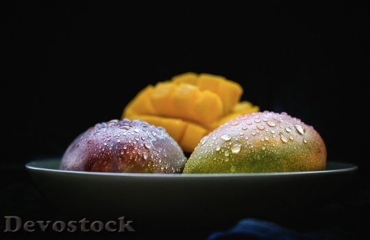 Devostock Mango Fruit Still Life
