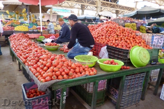 Devostock Market Bazaar Vegetables Tomatoes