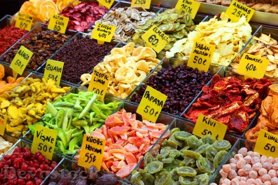 Devostock Market Fruit Secca Colors