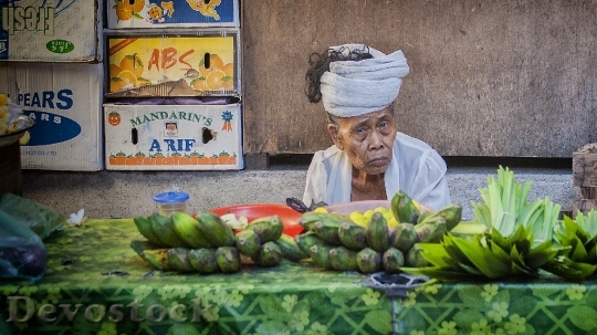 Devostock Market Fruit Stand Bali