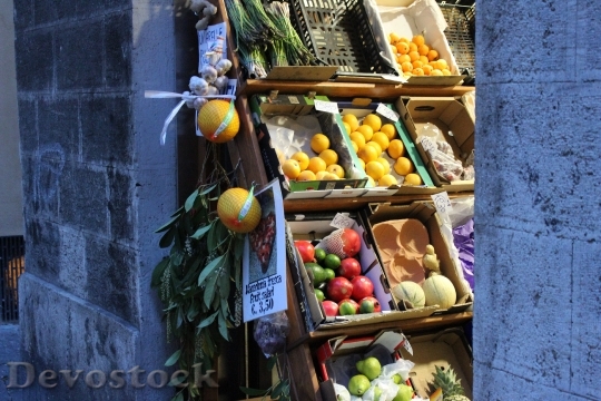 Devostock Market Fruit Vegetables Fruit