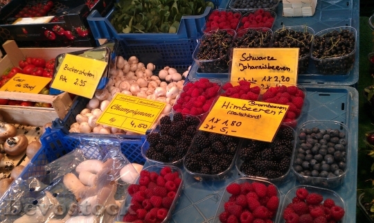 Devostock Market Fruit Vegetables Fruits