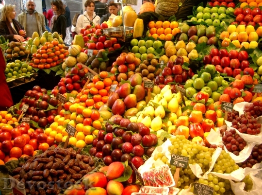 Devostock Market Fruit Vegetables Healthy 0