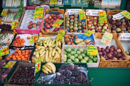 Devostock Market Fruits Stand Stall