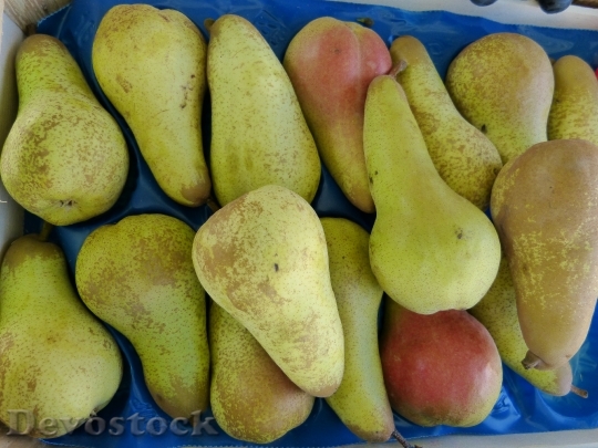 Devostock Market Pears Eat Food