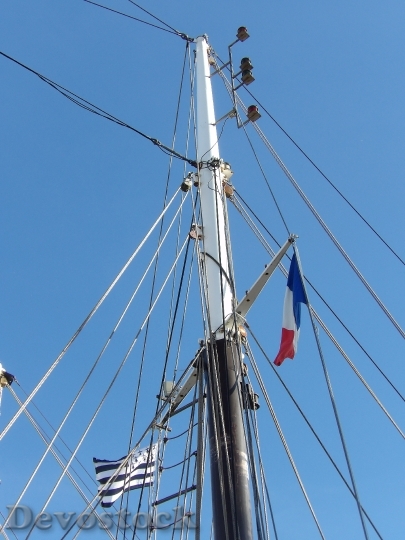 Devostock Mast Sailboat Traditions Blue 0