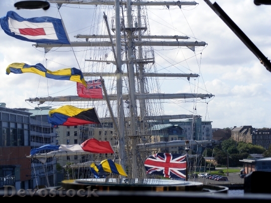 Devostock Masts Flags Ships Boats