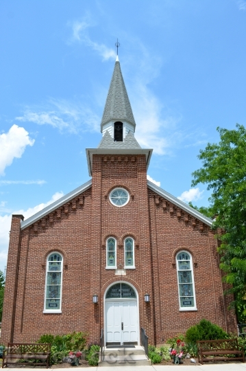 Devostock Mersersburg Church Building 836106