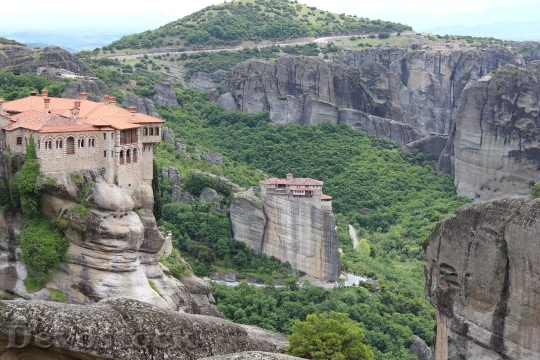 Devostock Meteora Monastery Greece Landscape 2