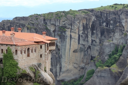 Devostock Meteora Monastery Religion Building