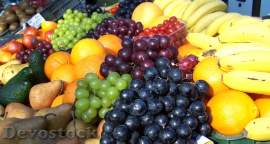 Devostock Mixed Fruit Market Color