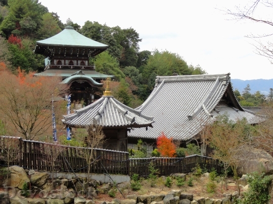 Devostock Miyajima Japan Temple Buildings