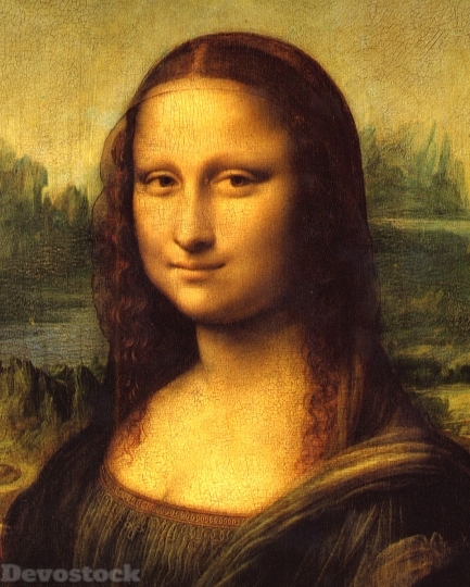 Devostock Mona Lisa Headcrop