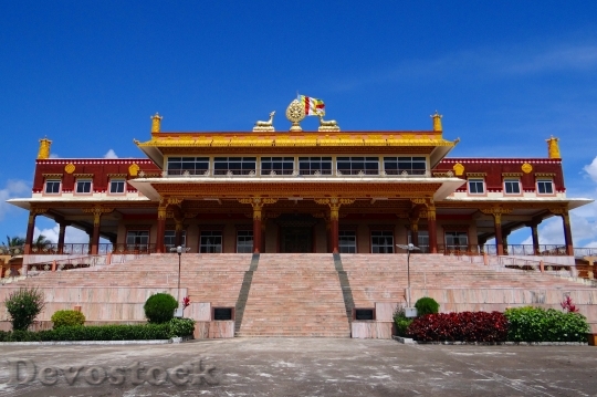 Devostock Monastery Gaden Jangtse Building
