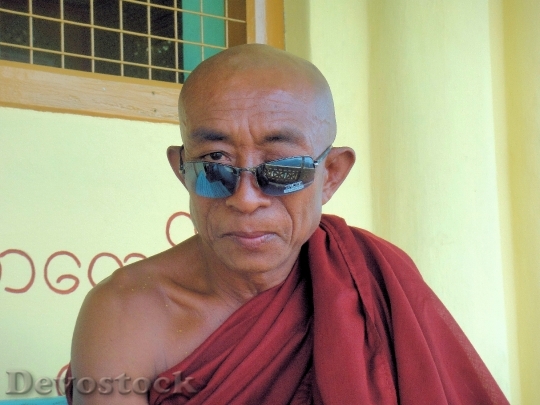 Devostock Monk Myanmar Religion Buddhism 10