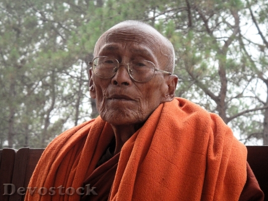 Devostock Monk Myanmar Religion Buddhism 6
