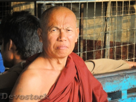 Devostock Monk Religion Buddhism Faithful 0