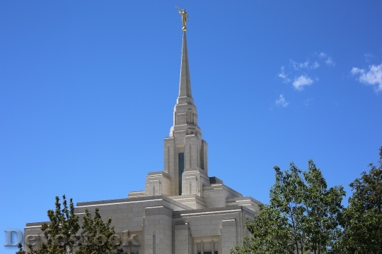 Devostock Mormon Temple Religion Utah