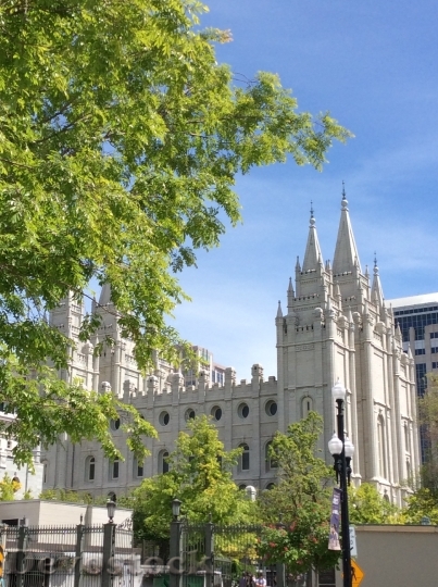 Devostock Mormon Temple Salt Lake