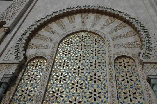 Devostock Morocco Casablanca Mosque Arch