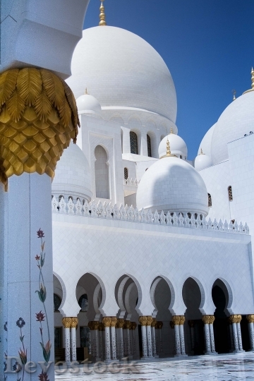 Devostock Mosque Abu Dhabi Architecture