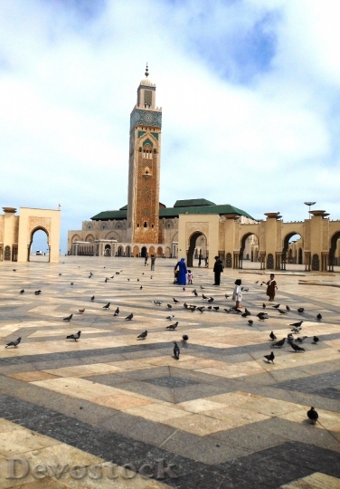 Devostock Mosque Hassan Ii Morocco