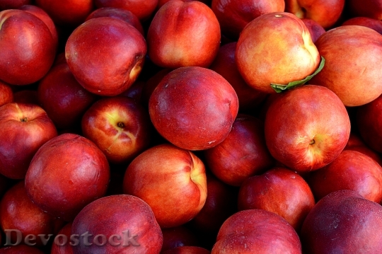 Devostock Nectarines Fruit Nature Diet