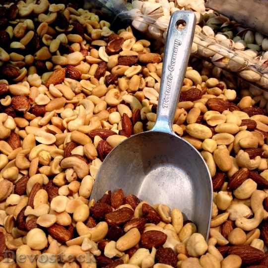 Devostock Nuts Dried Fruit Almonds