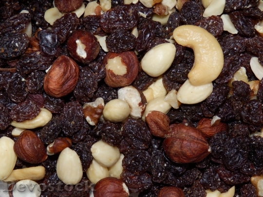 Devostock Nuts Dried Fruit Peanuts