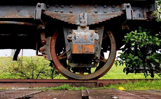 Devostock Old Railway Wagon