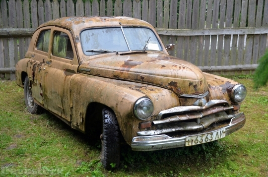 Devostock Old Soviet Car Russian