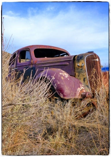 Devostock Old Timer Automobile Rusty 1