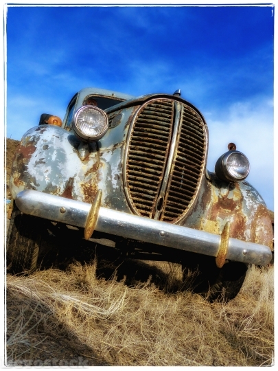 Devostock Old Timer Automobile Rusty