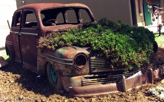Devostock Old Vintage Rust Car