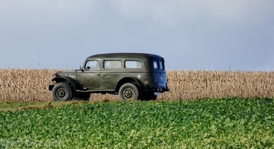 Devostock Oldtimer Car Military Vehicle