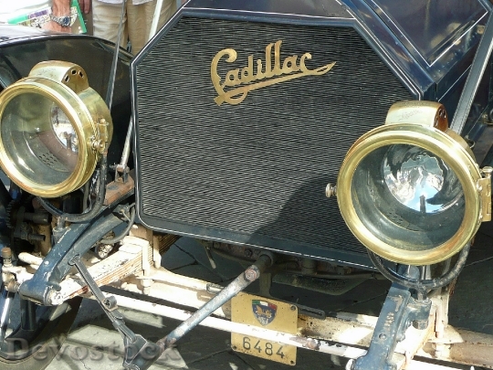 Devostock Oldtimer Grille Cadillac Lamps