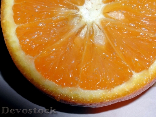 Devostock Orange Friut Sliced