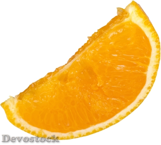 Devostock Orange Orange Slice White