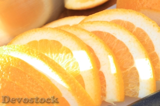 Devostock Orange Sunny Slice Summer