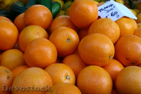 Devostock Oranges Farmers Market Fruits