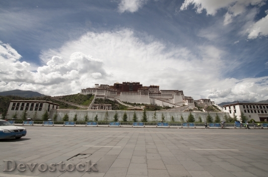 Devostock Palace Tibet Tibetan Potala 0