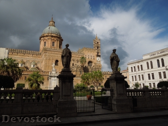 Devostock Palermo Church Sicily Landmark