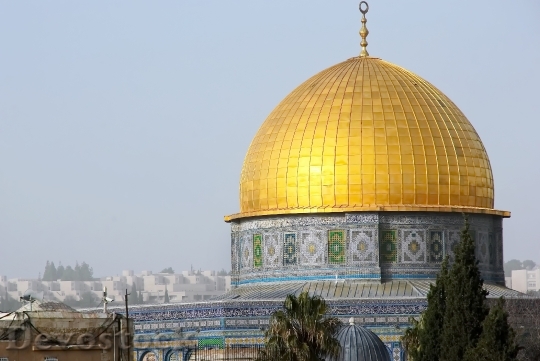 Devostock Palestine Jerusalem Dome Rock