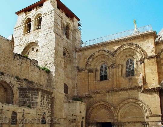 Devostock Palestine Jerusalem Holy Sepulchre