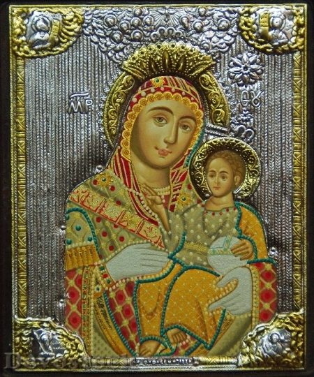 Devostock Palestine Jerusalem Icon Virgin
