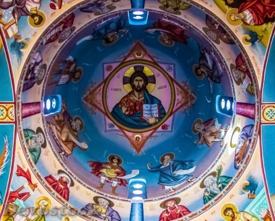 Devostock Pantokrator Jesus Christ Iconography