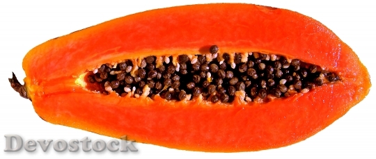 Devostock Papaya Fruit Alim Food