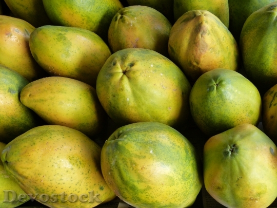 Devostock Papaya Fruits Fruit Exotic