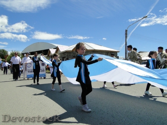 Devostock Parade Argentina Flag 64353